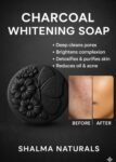 Shalma Naturals brightening charcoal soap